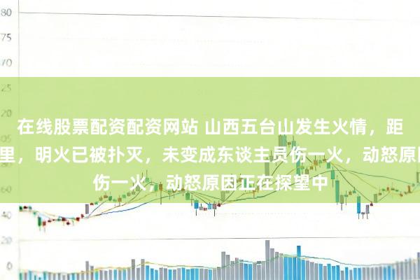 在线股票配资配资网站 山西五台山发生火情，距中枢区约2公里，明火已被扑灭，未变成东谈主员伤一火，动怒原因正在探望中